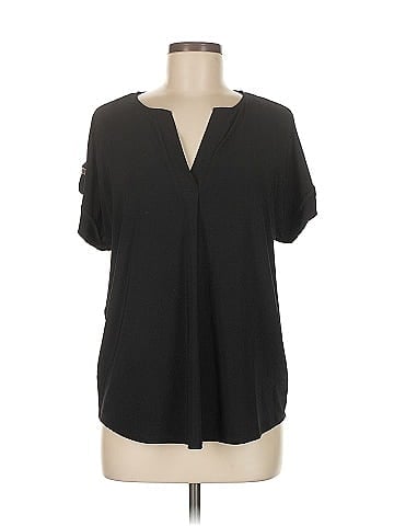 Anne Klein Short Sleeve Blouse (view 1)