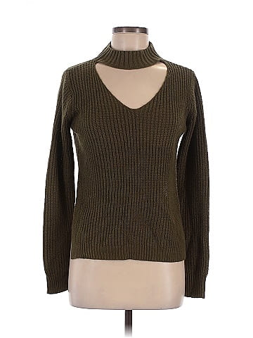 Planet Gold Turtleneck Sweater (view 1)