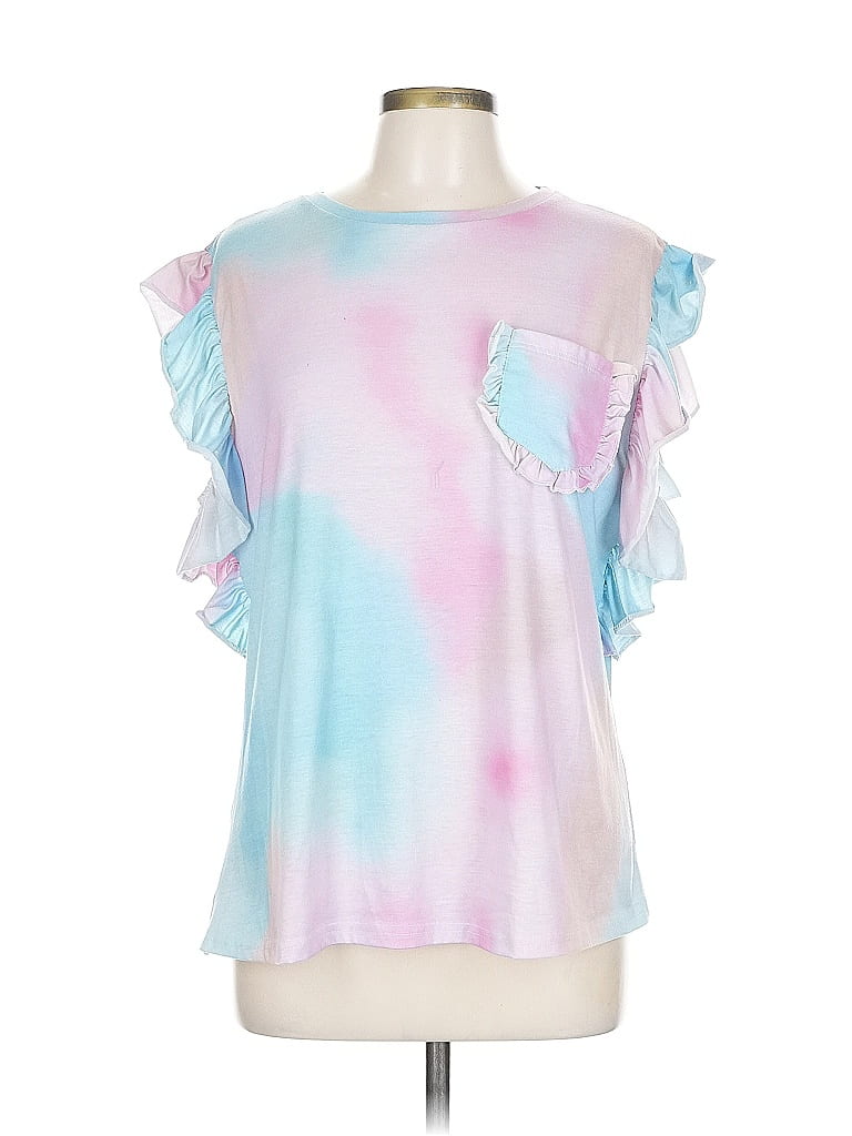 Pre-owned Unbranded Sleeveless T-shirt In Pink