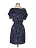 BCBG 100% Polyester Paisley Blue Cocktail Dress Size S - photo 1
