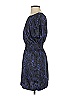 BCBG 100% Polyester Paisley Blue Cocktail Dress Size S - photo 5