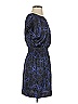 BCBG 100% Polyester Paisley Blue Cocktail Dress Size S - photo 4