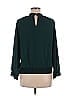 Fortune + Ivy 100% Polyester Green Long Sleeve Blouse Size M - photo 2