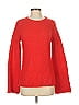 Joie 100% Cotton Solid Red Pullover Sweater Size S - photo 1