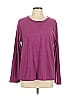 Comfort Corner 100% Polyester Purple Sweatshirt Size L - photo 1