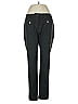 W by Worth Chevron-herringbone Black Casual Pants Size 8 - photo 1