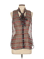 W By Worth Sleeveless Silk Top