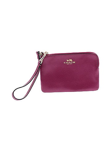Coach Factory Leather Wristlet (view 1)