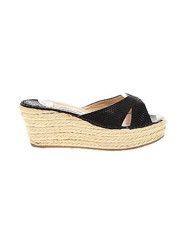 Jimmy Choo Embossed Leather Wedges (view 1)