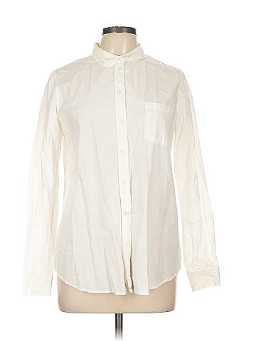 Sézane Long Sleeve Button-Down Shirt (view 1)