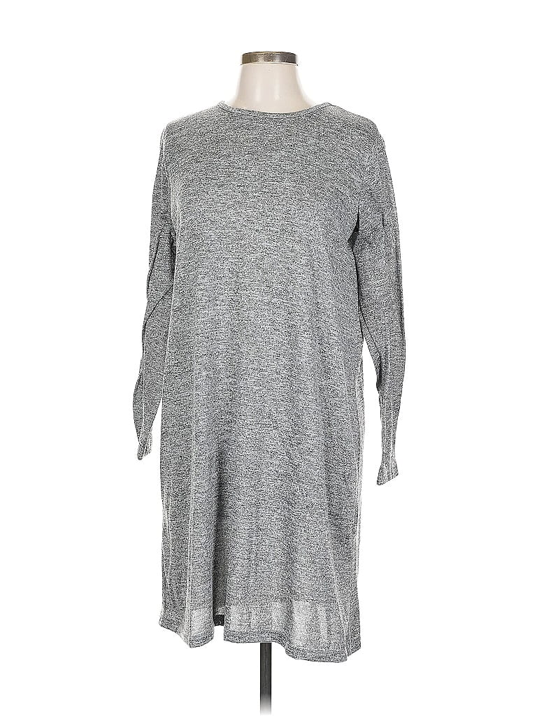Pre-owned Assorted Brands Casual Dress In Gray