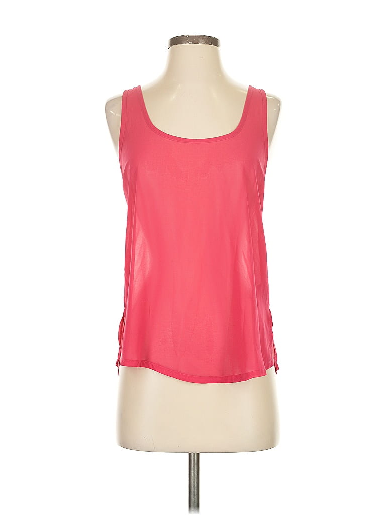 Pre-owned Patterson J. Kincaid Sleeveless Blouse In Pink