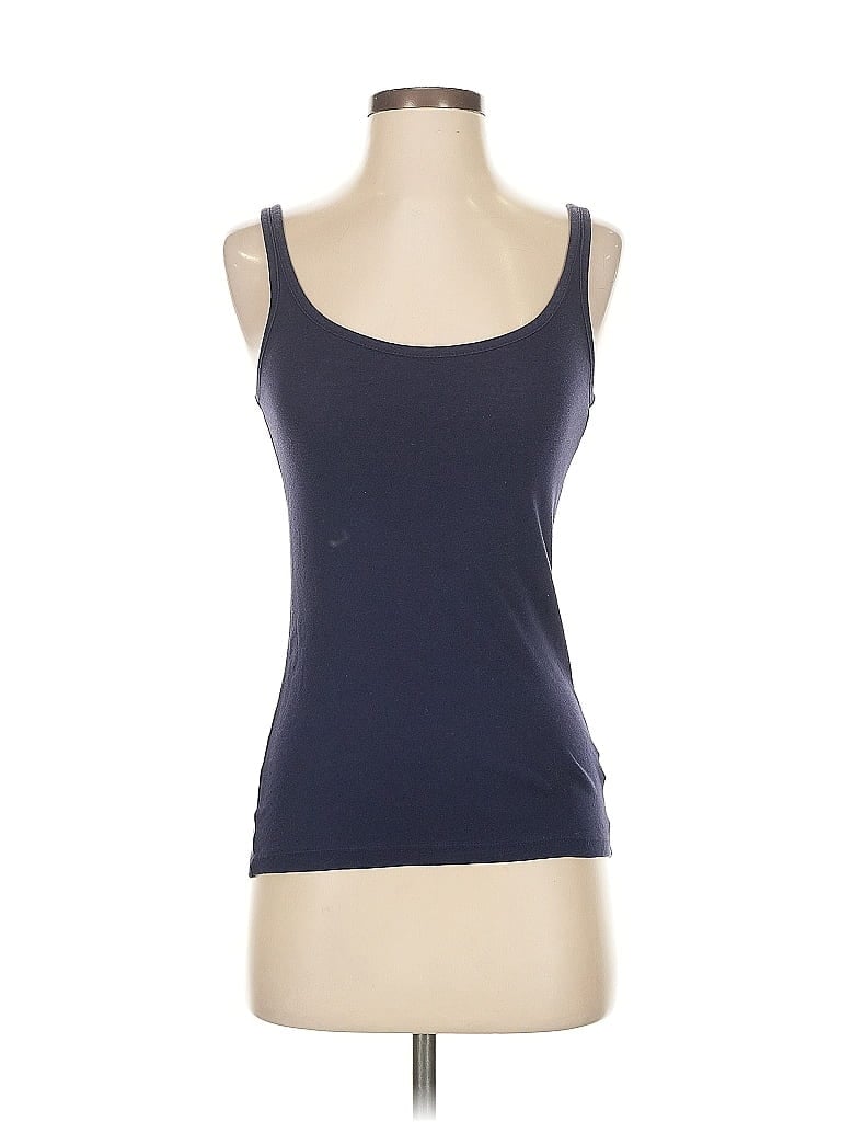 Pre-owned Gap Tank Top Purple Strapless Neckline Tops