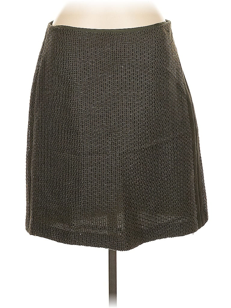 Pre-owned Worth New York Casual Skirt In Gray