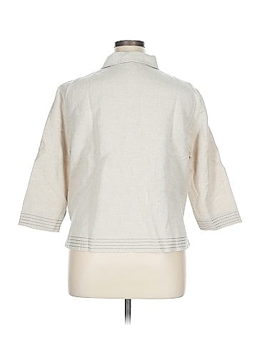 Hanna Andersson 3/4 Sleeve Button-Down Shirt (view 2)