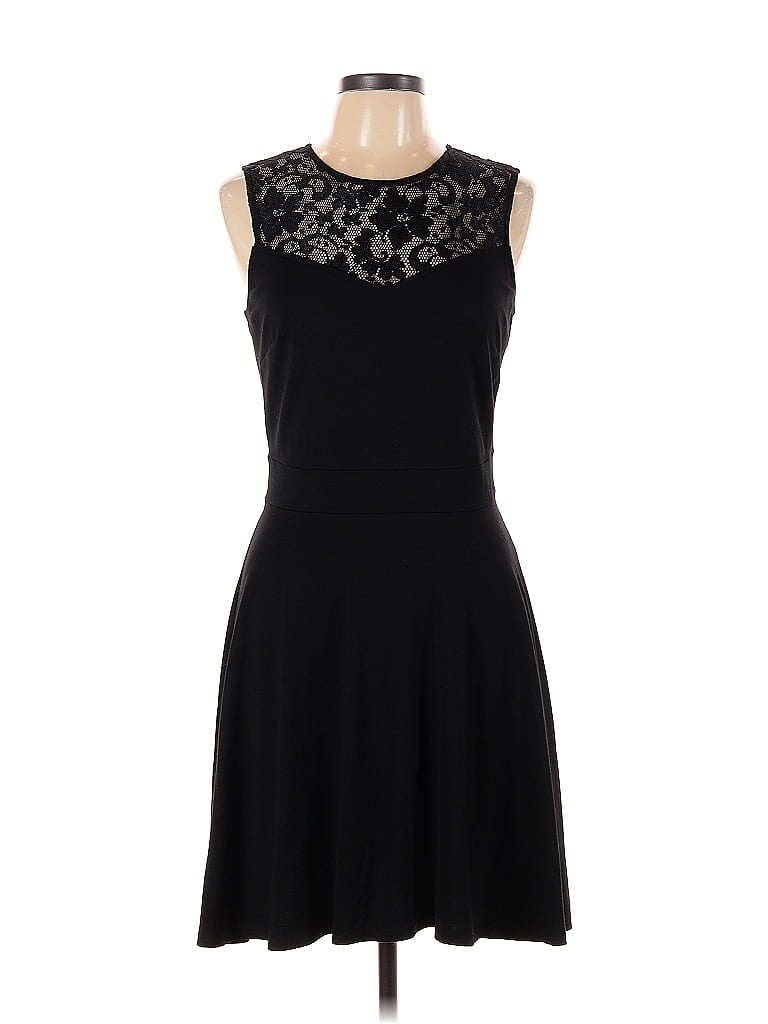 Pre-owned Unbranded Cocktail Dress In Black