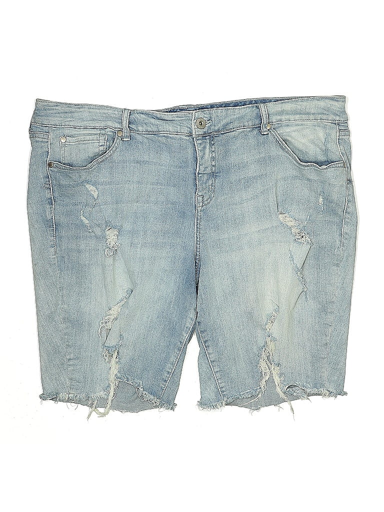 Pre-owned Torrid Denim Shorts In Blue