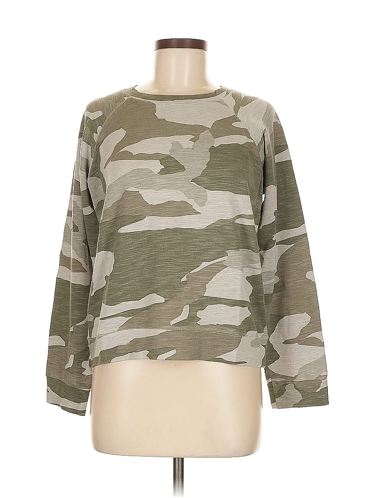 Monrow Camo Green Sweatshirt Size M - photo 1