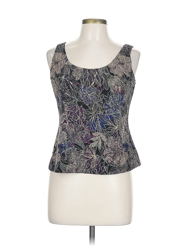 Click to view more detailed imagery on our partner's website Pre-owned Alex Evenings Sleeveless Blouse In Purple