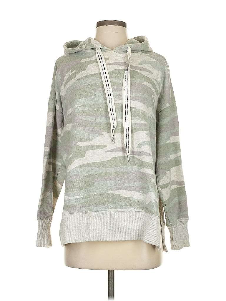Pre-owned Aerie Pullover Hoodie In Green