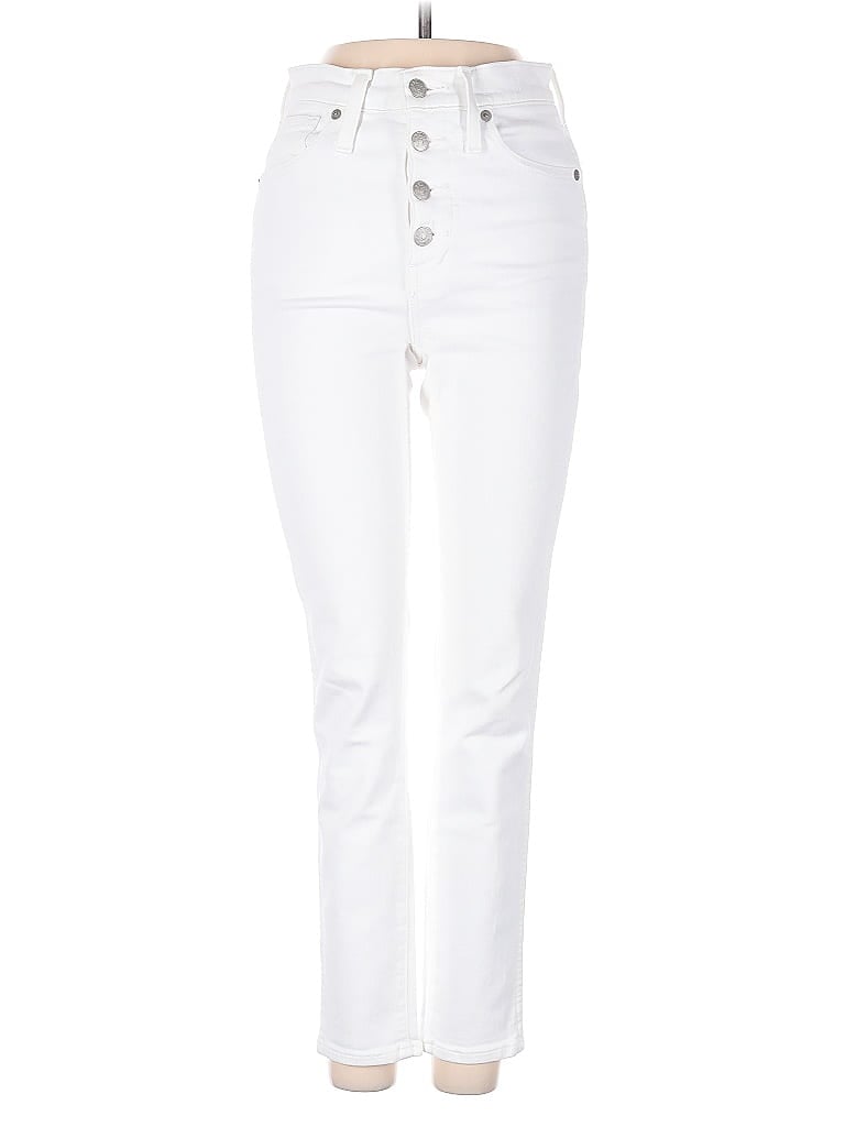 Click to view more detailed imagery on our partner's website Pre-owned Madewell Jeans In White