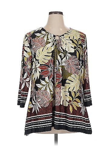 Ruby Rd. 3/4 Sleeve Blouse (view 1)