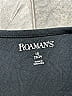 Roaman's 100% Cotton Solid Black Short Sleeve T-Shirt Size 22 - photo 7