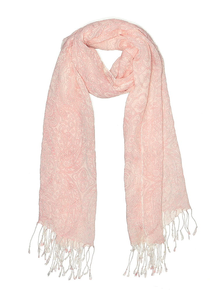 Pre-owned Unbranded Scarf In Pink