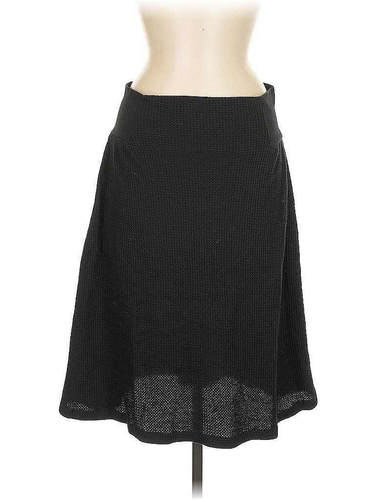 Point Casual Skirt In Black