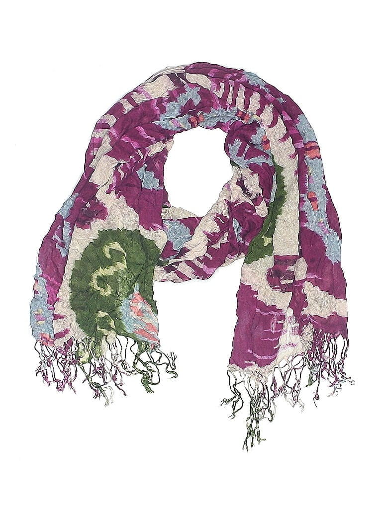 Click to view more detailed imagery on our partner's website Pre-owned Unbranded Scarf In Burgundy