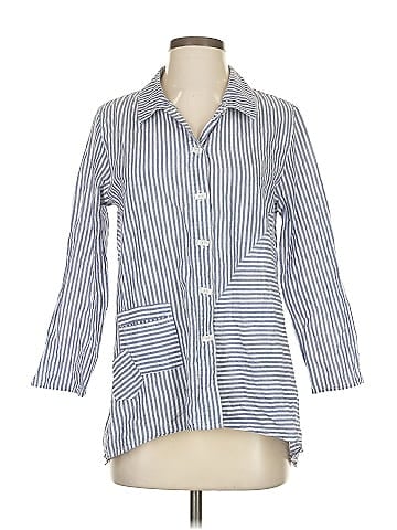 Habitat 3/4 Sleeve Button-Down Shirt (view 1)