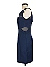 Guess Solid Blue Cocktail Dress Size S (estimated) - photo 5