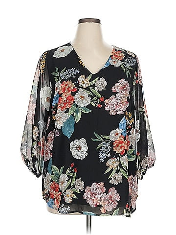 Papermoon 3/4 Sleeve Blouse (view 1)