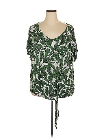 Ellos Short Sleeve Blouse (view 1)