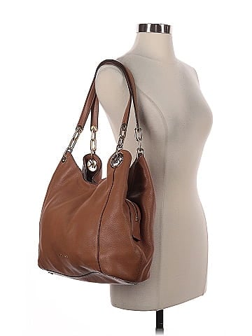 MICHAEL Michael Kors Leather Shoulder Bag (view 2)