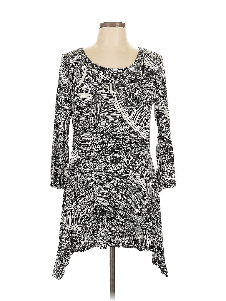 CUPIO Pre-owned Casual Dress In Gray