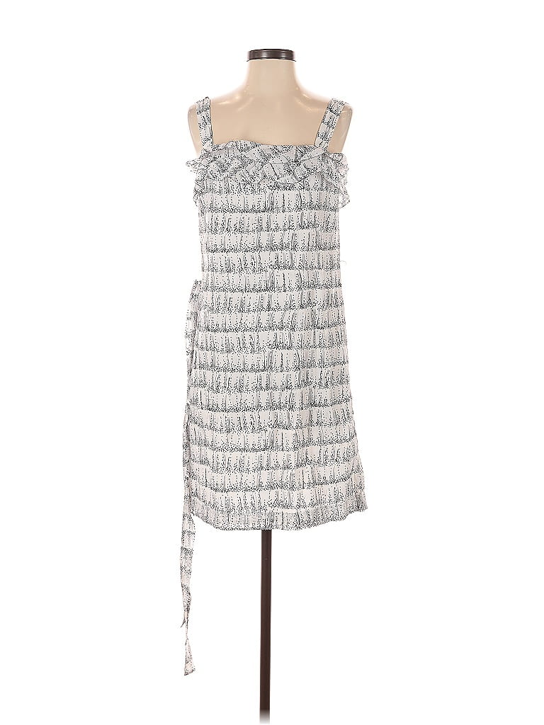 Pre-owned Ann Taylor Loft Casual Dress In Gray