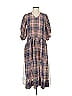 Sea New York 100% Viscose Plaid Purple Casual Dress Size 0 - photo 1