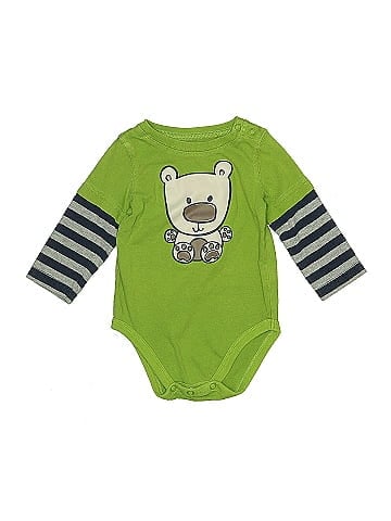Jumping Beans Long Sleeve Onesie (view 1)