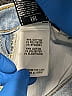 7 For All Mankind Stripes Blue Jeans Size 26 waist - photo 6