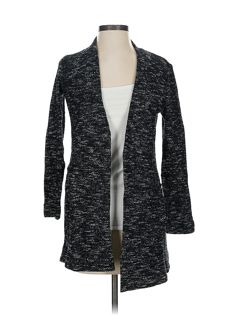 Pre-owned Eileen Fisher Cardigan Sweater In Black