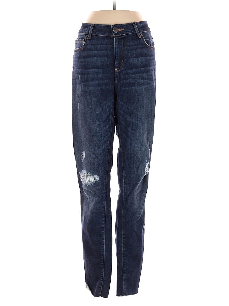 Pre-owned Ann Taylor Loft Jeans In Blue