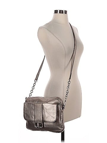 B Makowsky Leather Crossbody Bag (view 2)