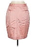 Catherine Malandrino Solid Pink Silk Skirt Size M (estimated) - photo 2
