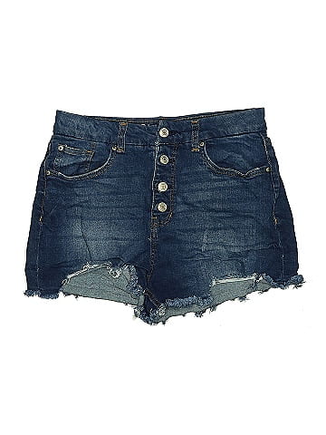 No Boundaries Denim Shorts (view 1)
