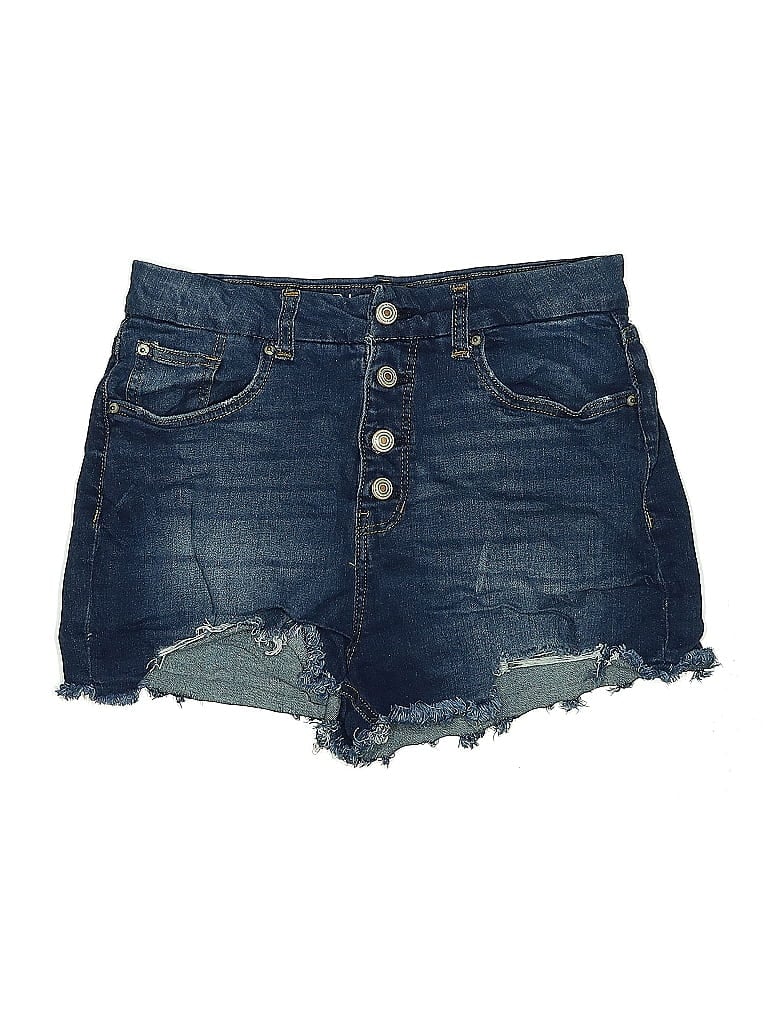Pre-owned No Boundaries Denim Shorts In Blue