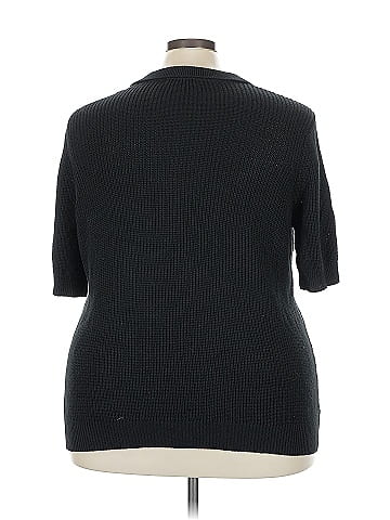 Woman Within Pullover Sweater (view 2)