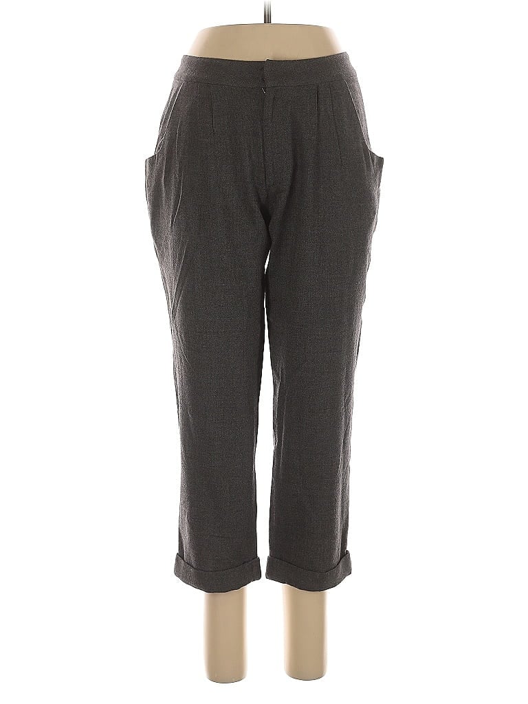 Pre-owned Loeffler Randall Casual Pants In Gray