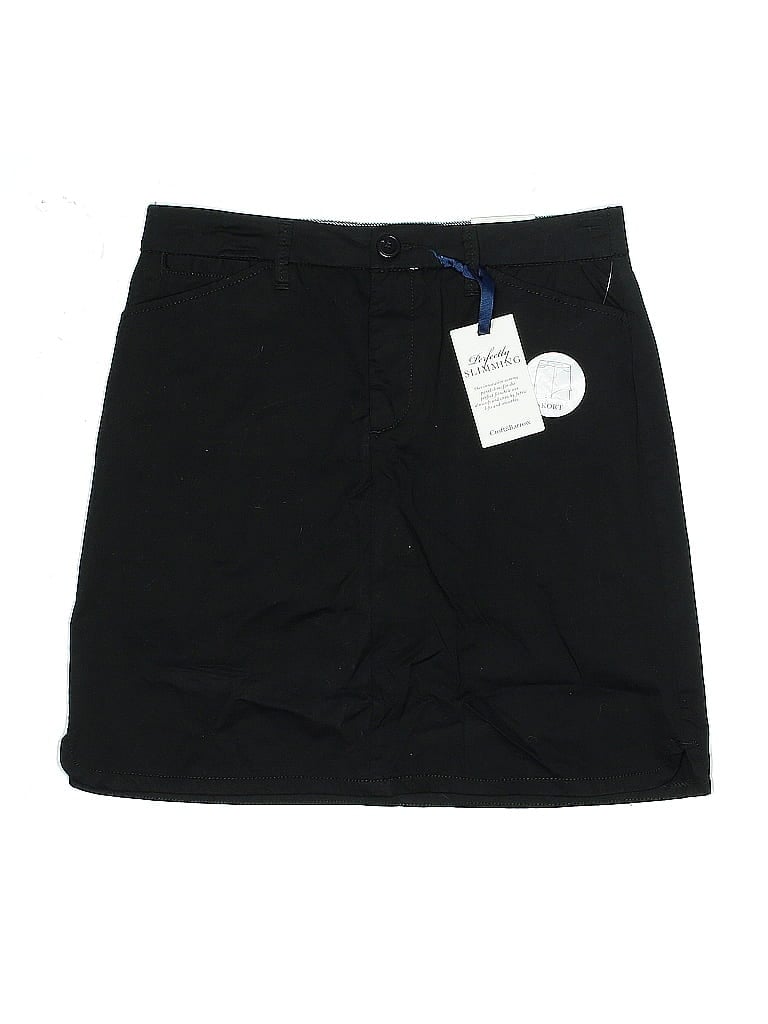 Croft & Barrow Active Skort In Black