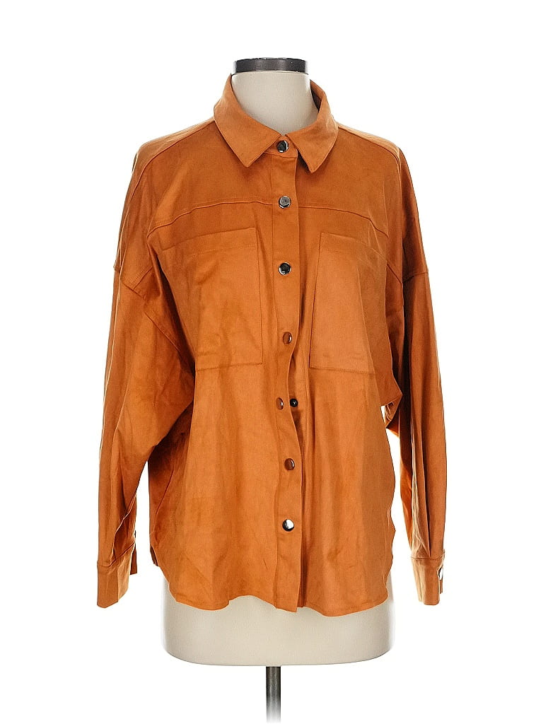 ANDREE BY UNIT Pre-owned Jacket In Orange